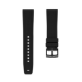Straight bracelet en caoutchouc Pour Breitling® Superocean Automatic 44 (Depuis 2022) bracelets en caoutchouc ZEALANDE Black PVD Black Large