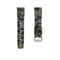 20mm Straight Rubber Strap For Rolex® Rubber Straps ZEALANDE Forest Camo'Z Brushed Classic