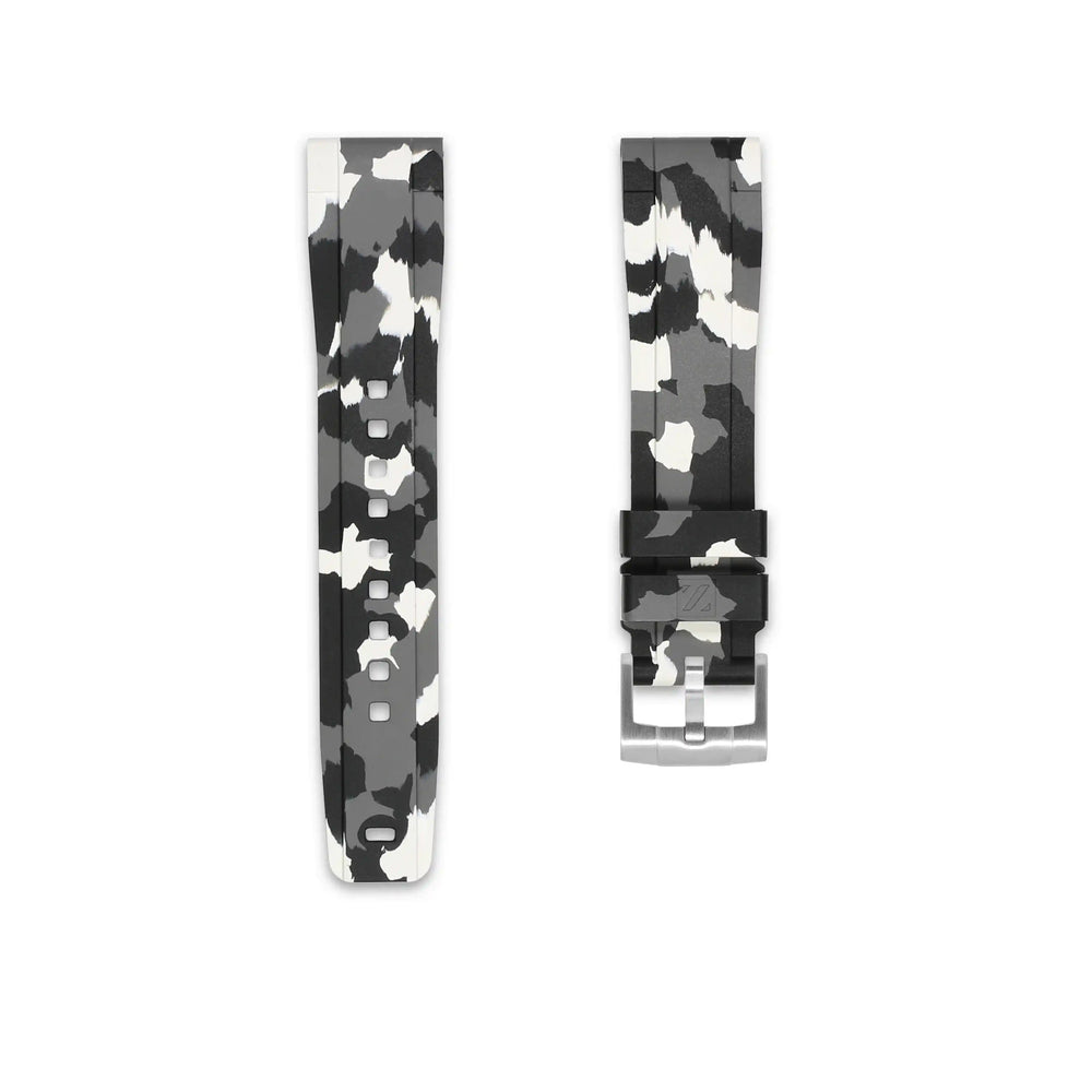 
                  
                    20mm Straight Rubber Strap For IWC® Portuguese Rubber Straps ZEALANDE Winter Camo'Z Brushed Classic
                  
                