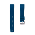 Straight Rubber Strap For Panerai Radiomir Quaranta Blue Dial