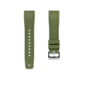 Straight Rubber Strap For Panerai Radiomir Quaranta Green Dial