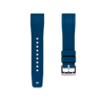 Straight Rubber Strap For Panerai Radiomir Quaranta Blue Dial