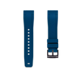 Straight Rubber Strap For Panerai Radiomir Quaranta Blue Dial