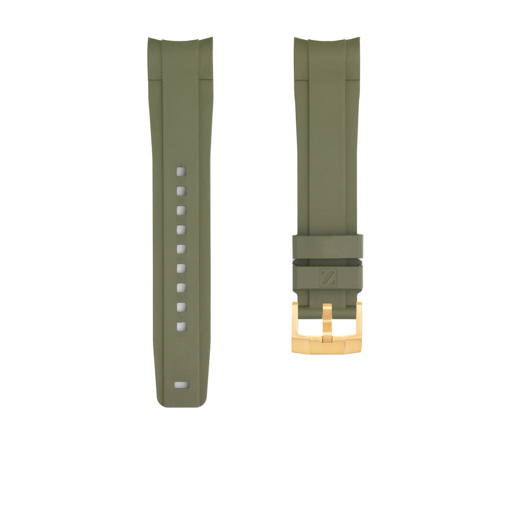 
                  
                    Rubber Strap for OMEGA® Seamaster Diver 300M Peter Blake Rubber Straps ZEALANDE Khaki Gold Classic
                  
                