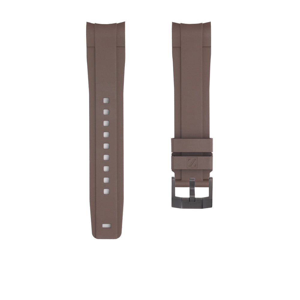 
                  
                    Rubber Strap for OMEGA® Seamaster Diver 300M Peter Blake Rubber Straps ZEALANDE Brown PVD Black Classic
                  
                