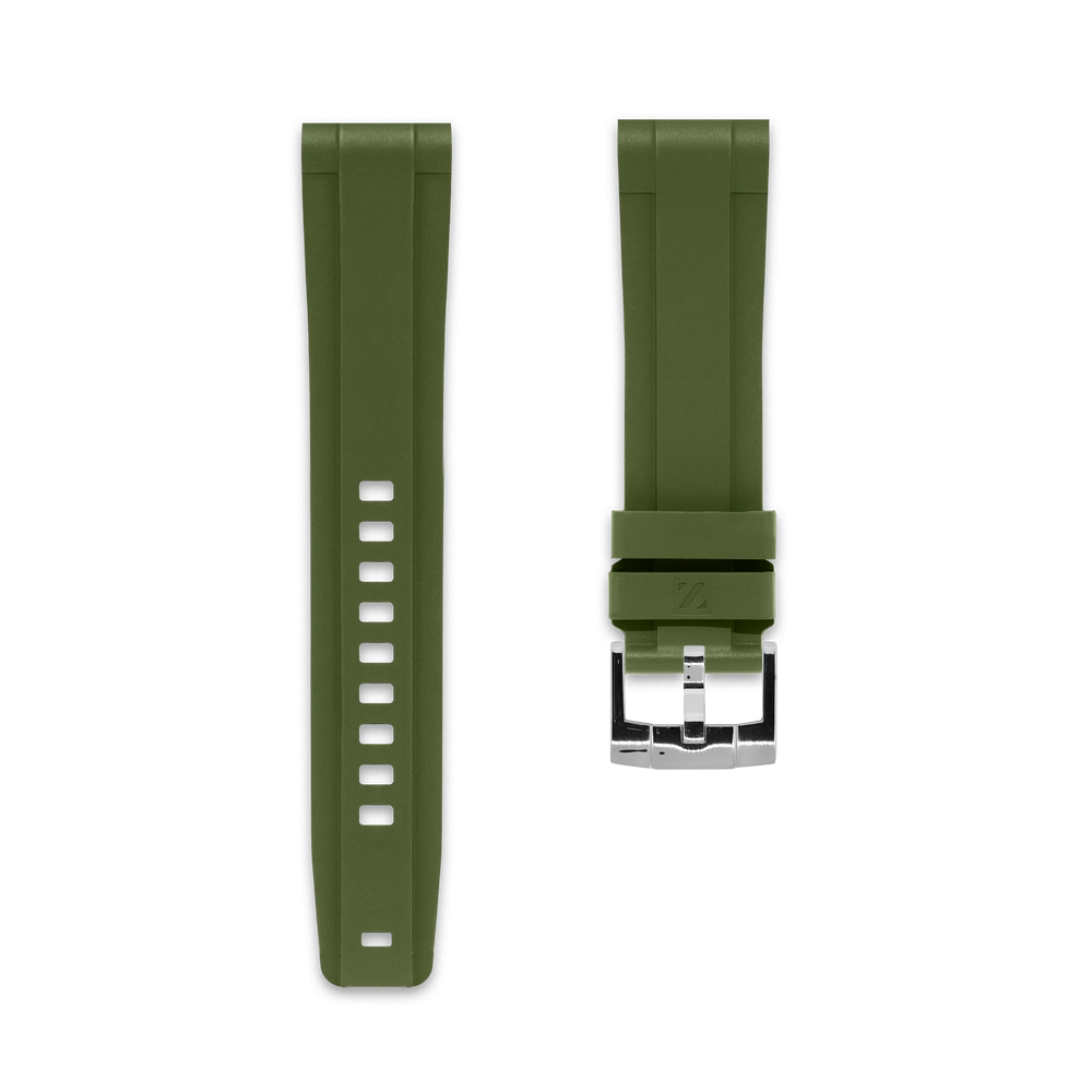 24mm Straight Rubber Strap for Breitling®