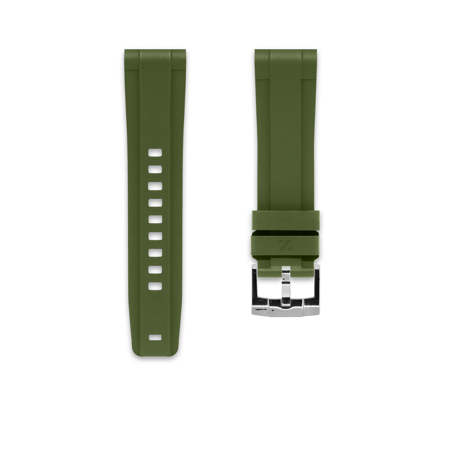 24mm Straight Rubber Strap for Breitling®