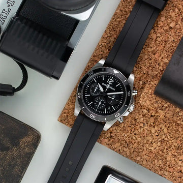 22MM STRAIGHT RUBBER STRAP FOR Bell & Ross® - ZEALANDE®