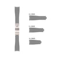 Rubber Strap for ROLEX® GMT 126710 VTNR “Sprite” (6 Digits) For Deployant Buckle