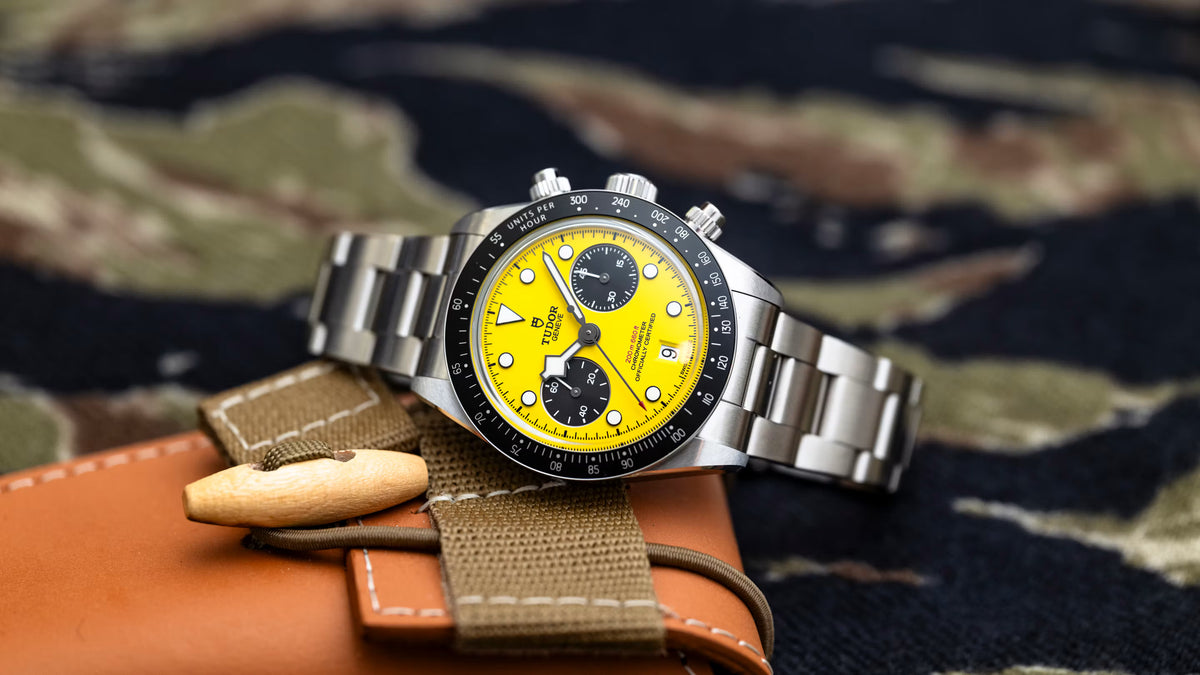 Tudor Black Bay Chrono 39 Bumblebee