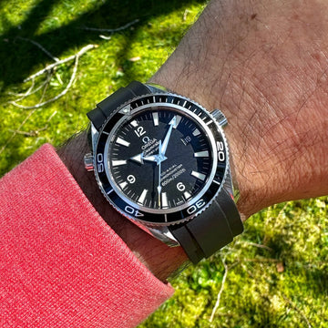 Rubber Strap Omega Seamaster Planet Ocean 42mm caliber 2500 ZEALANDE
