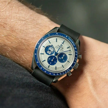 20MM NATO SINGLE PASS RUBBER STRAP FOR OMEGA® SPEEDMASTER - ZEALANDE®