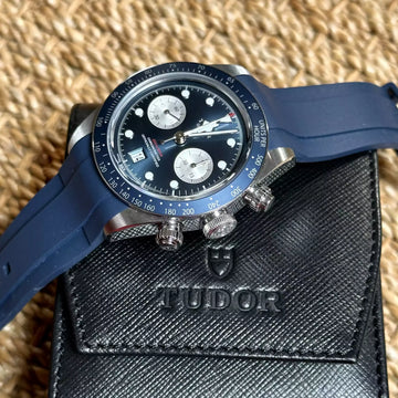 Rubber Strap for Tudor® Black Bay Chronograph Blue Dial ZEALANDE