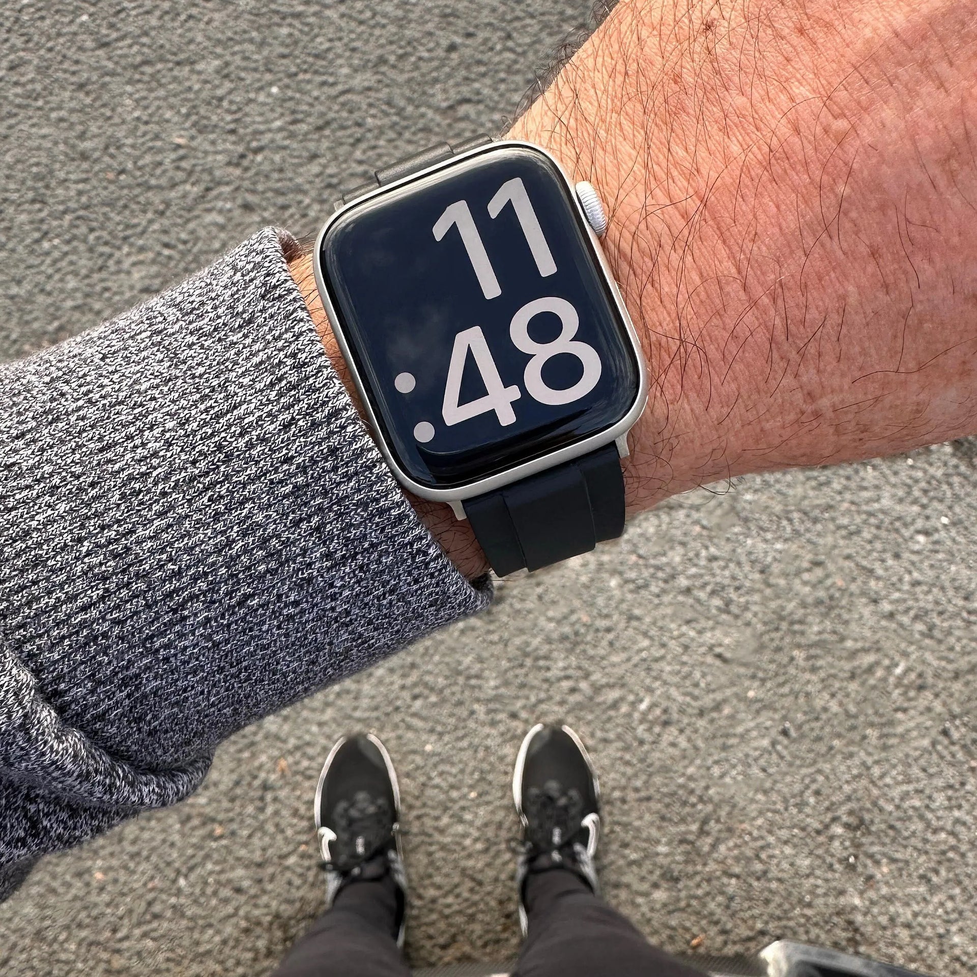 Rubber Strap Apple Watch with 42, 44 & 45mm cases (22mm wide) ZEALANDE