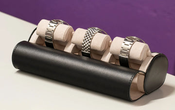 Green Leather ZEALANDE® Watch Rolls