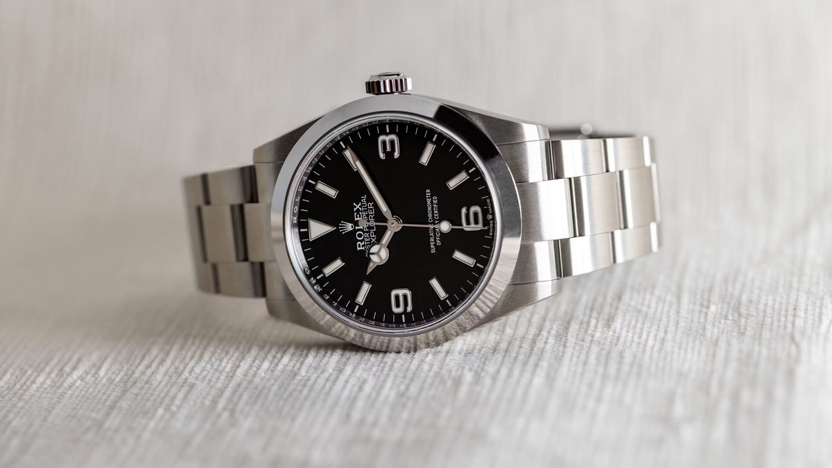 Rolex Explorer Oystersteel watch
