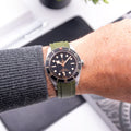 Bracelet en caoutchouc pour Tudor® BLACK BAY FIFTY-EIGHT Noir bracelets en caoutchouc ZEALANDE 